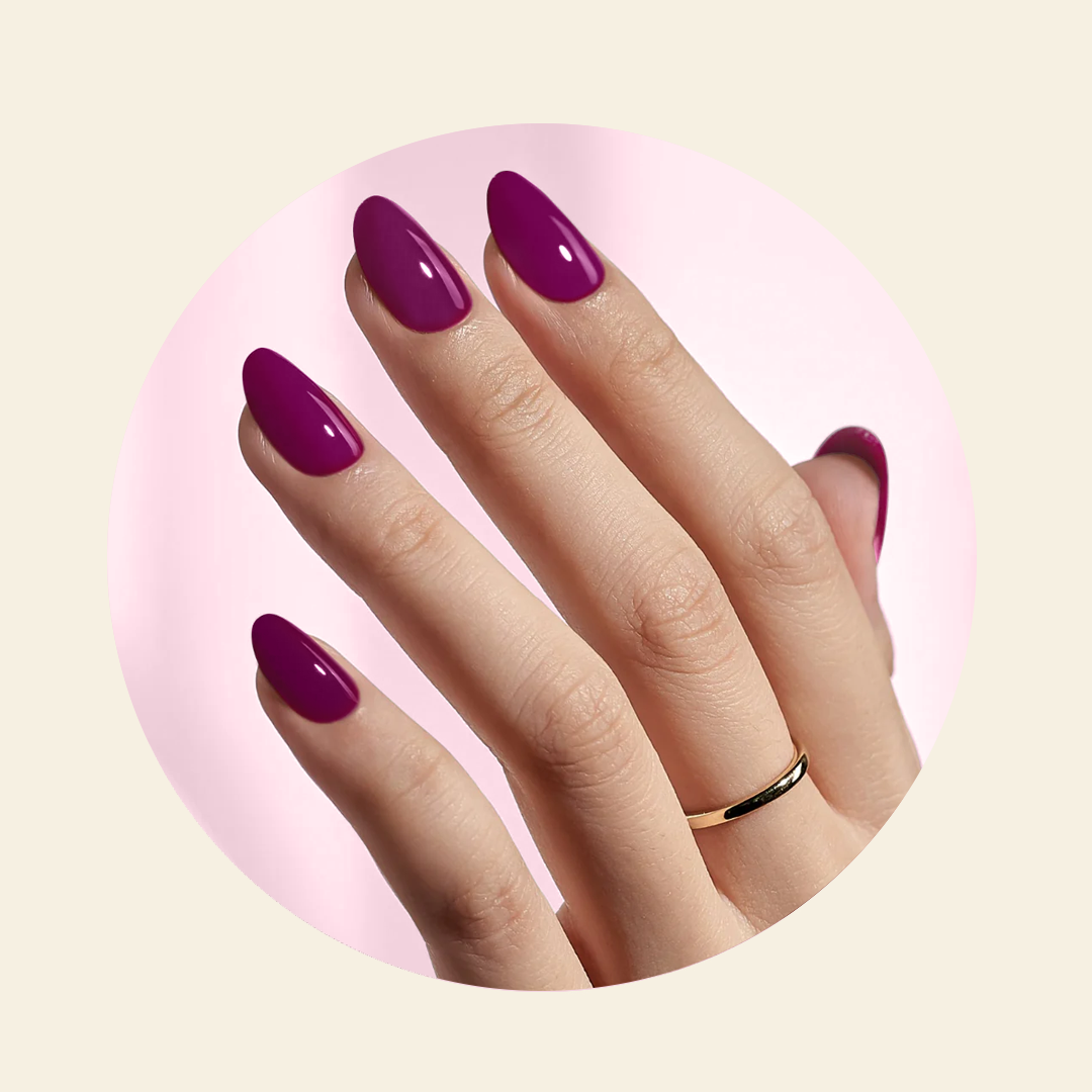 Eggplant 83% Plant Based Nail Polish