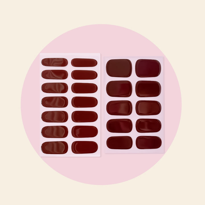 Jam Semi Cured Gel Nail Stickers