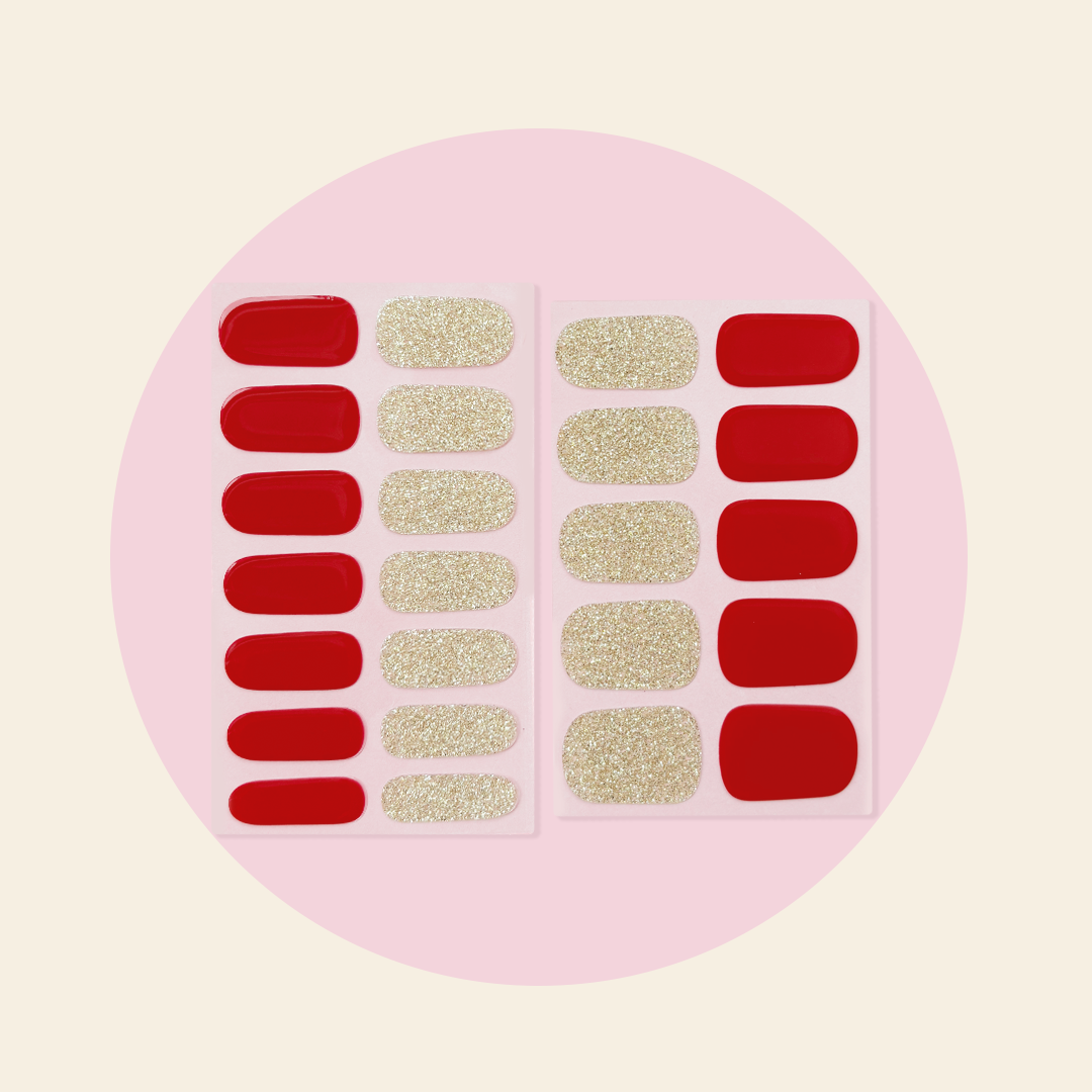 CLASSIQUE Semi Cured Gel Nail Stickers