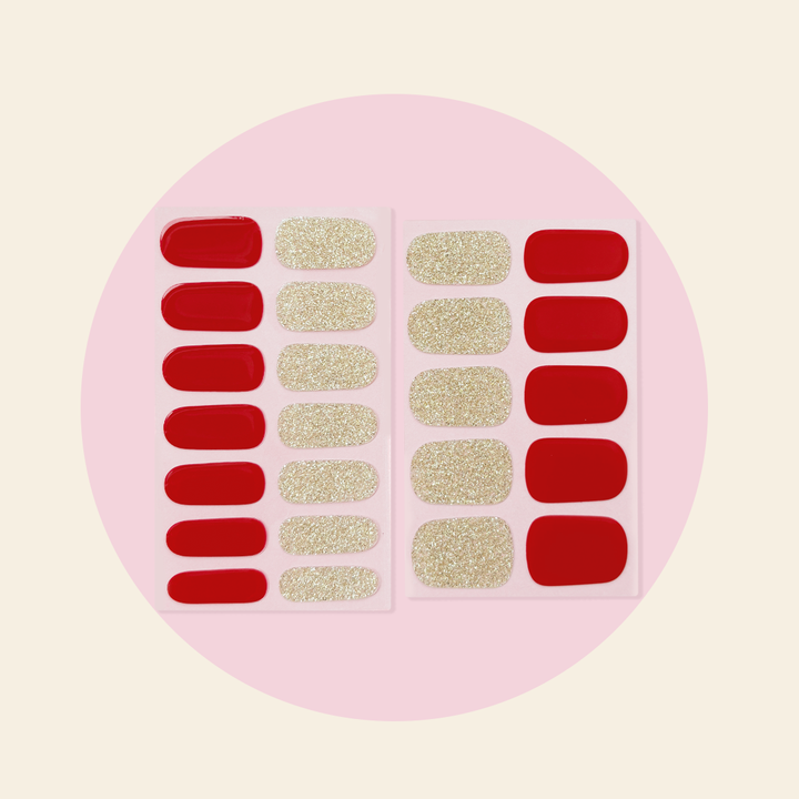 CLASSIQUE Semi Cured Gel Nail Stickers