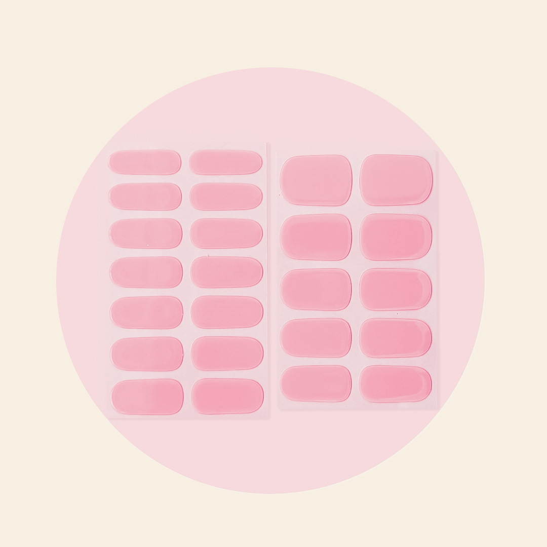 WHISPERING Semi Cured Gel Nail Stickers