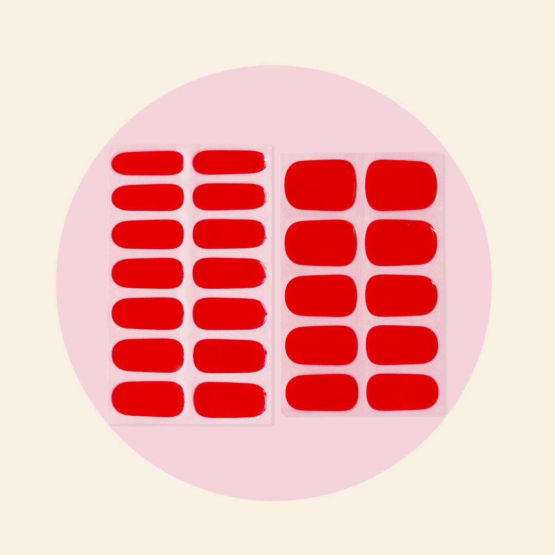 WHIMSICAL Semi Cured Gel Nail Stickers