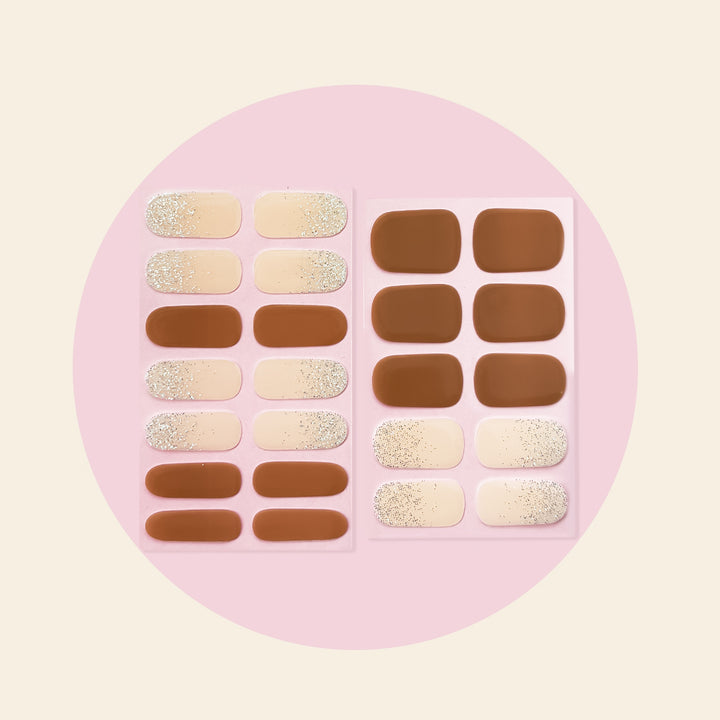 MAJESTIC Semi Cured Gel Nail Stickers