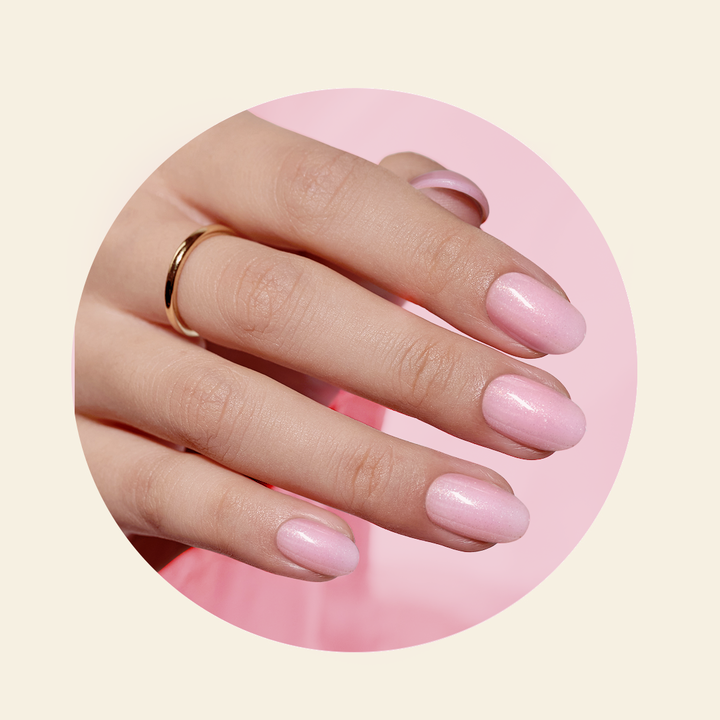 Shimmer (Short) BIAB Press-On Nails | Soft Gel Reusable Nails