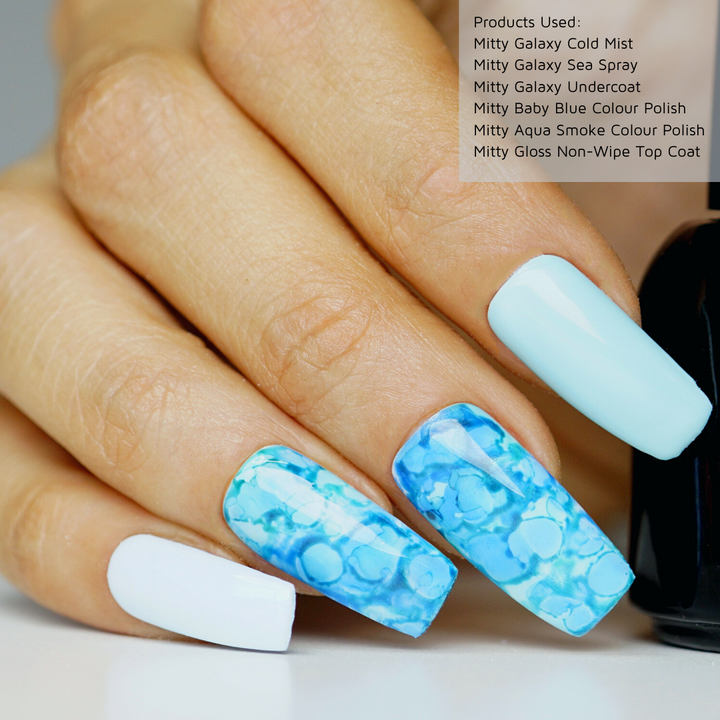 Galaxy Soft Blue Kisses