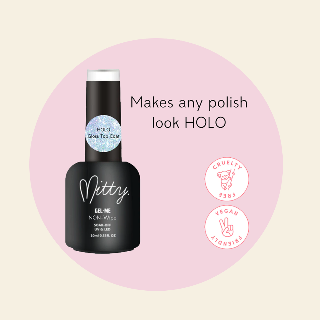 NON WIPE HOLO GLOSS TOP COAT