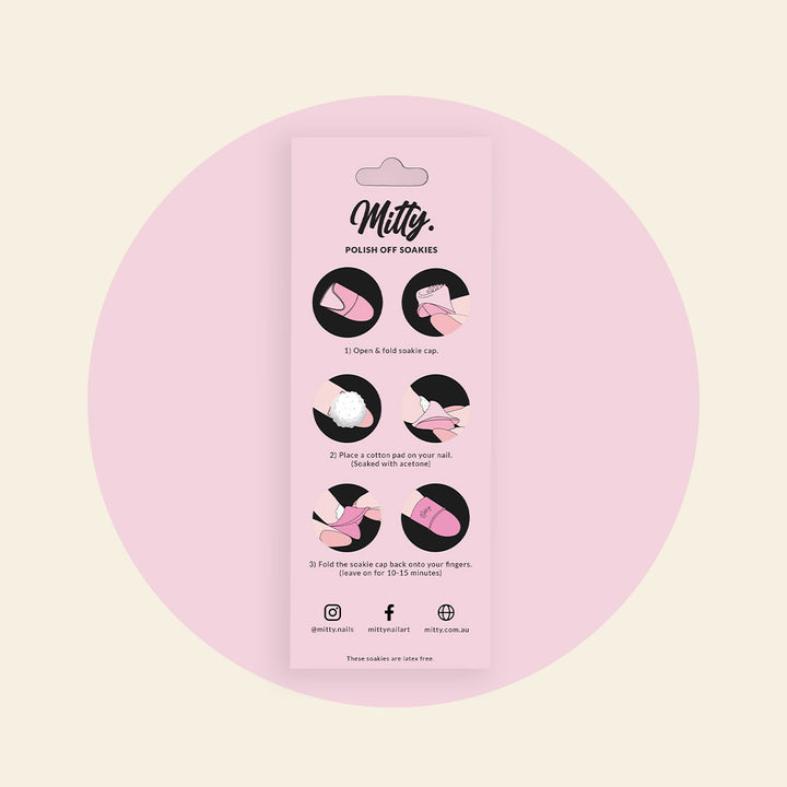 Polish Off Soakies - Black Night