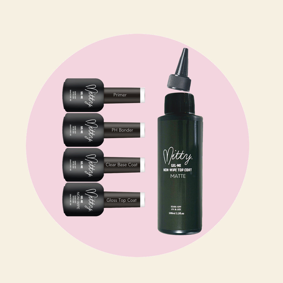Gel Nail Kit - Matte Collection
