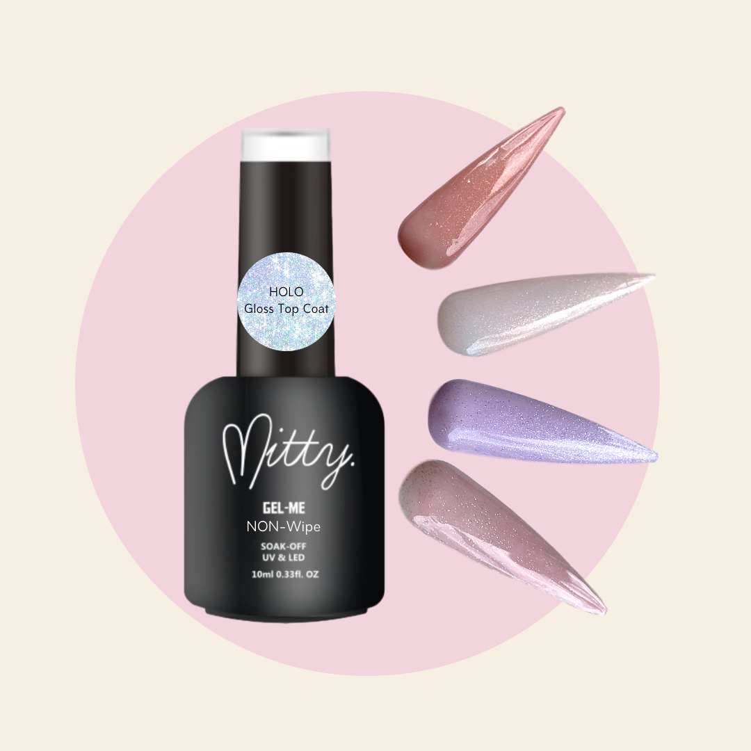 Non-Wipe HOLO Gloss Top Coat 10ml