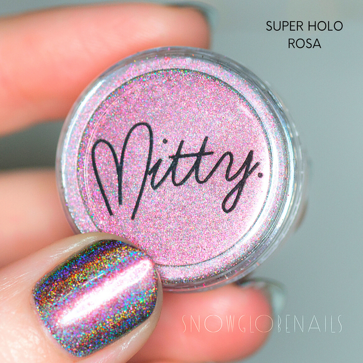 how to use holo nail powder