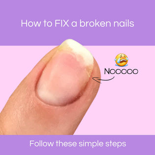  How to fix a broken nail