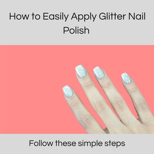  Apply glitter easily