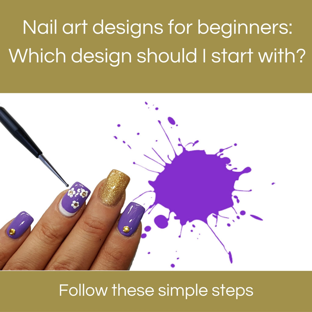 40+ Awesome Easy DIY Nail Art Ideas For Beginner - #Art #Awesome #Beginner  #DIY #Easy #Ideas... | Nail art for beginners, Nail art diy easy, Simple nail  designs