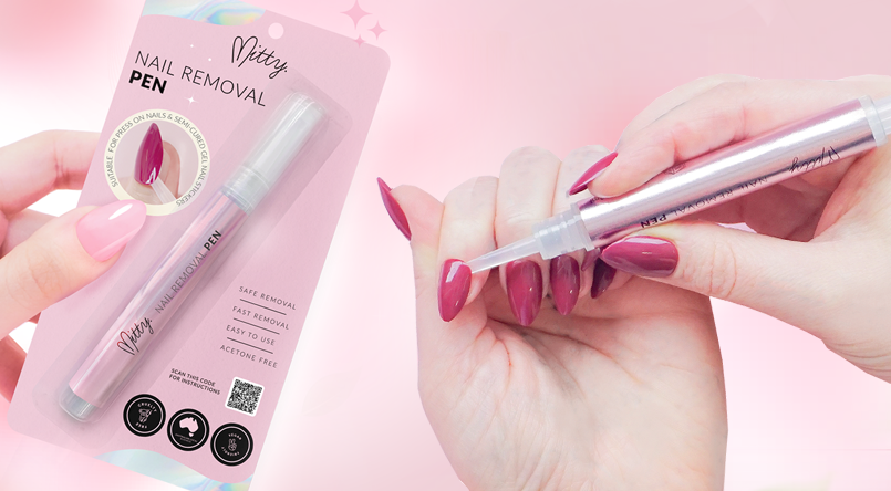 Introducing Mitty's New Safe Removal Pen for Nail Care