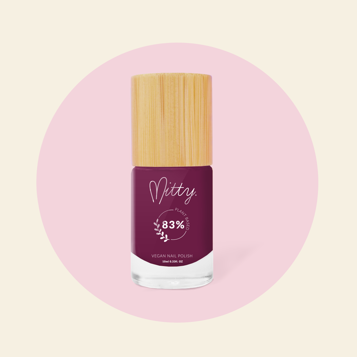 Eggplant 83% Plant Based Nail Polish