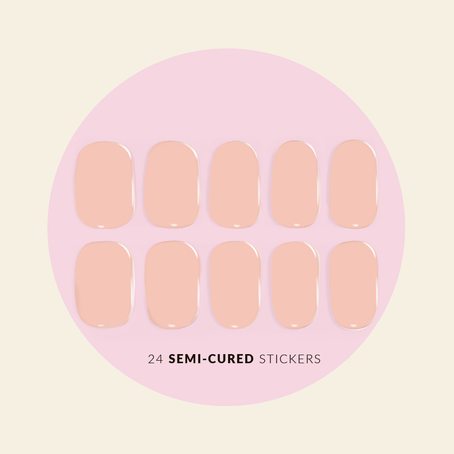 SEMI CURED GEL NAIL STICKERS - SUGAR RUSH