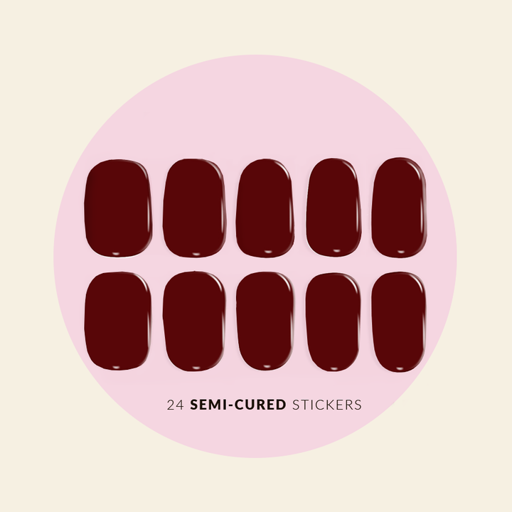 SEMI CURED GEL NAIL STICKERS - JAM