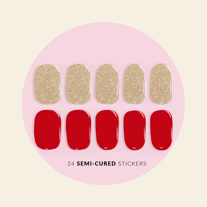 SEMI CURED GEL NAIL STICKERS - CLASSIQUE