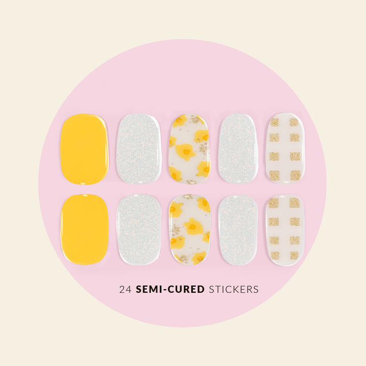 SEMI CURED GEL NAIL STICKERS - REBEL