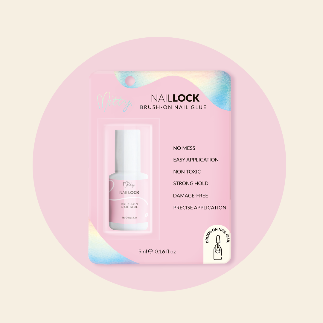 Naillock Brush-On Nail Glue