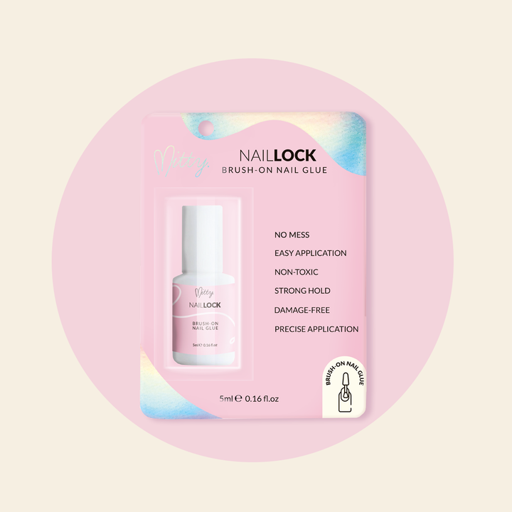 Naillock Brush-On Nail Glue
