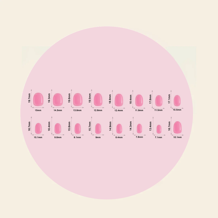 Playful (Short) BIAB Press-On Nails | Soft Gel Reusable Nails