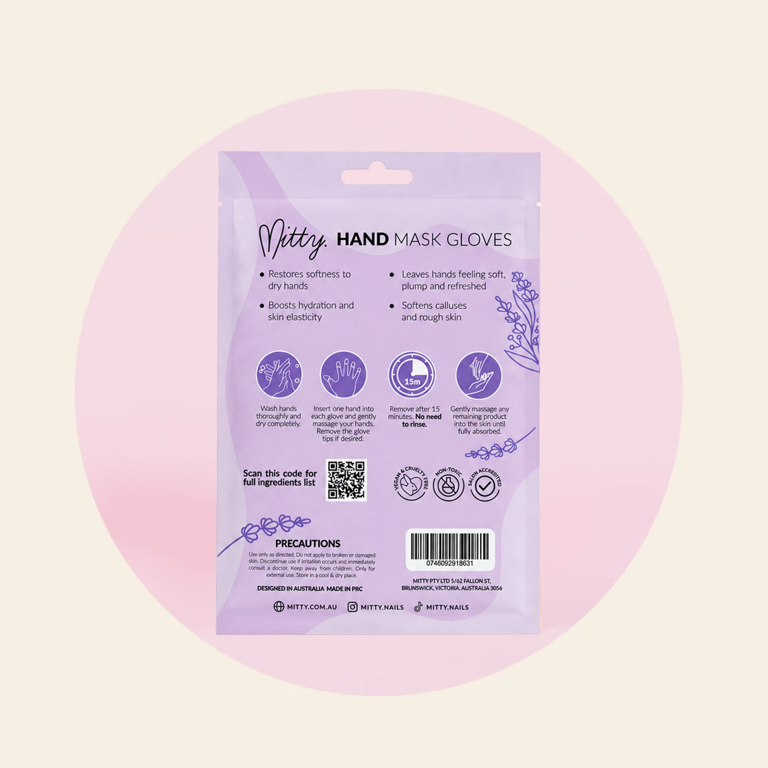 Hand Mask Gloves - Lavender