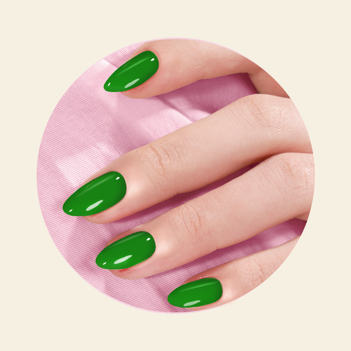 semi cured gel stickers on nails 