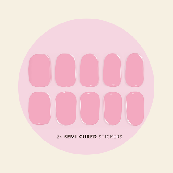 SEMI CURED GEL NAIL STICKERS - WHISPERING