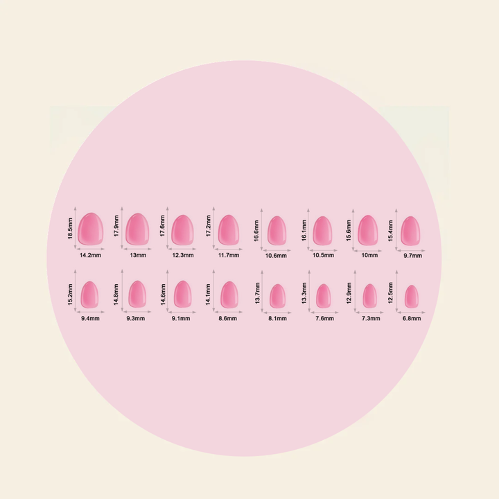 French Toast (Short) Press-On Nails – BIAB Soft Gel Press-Ons