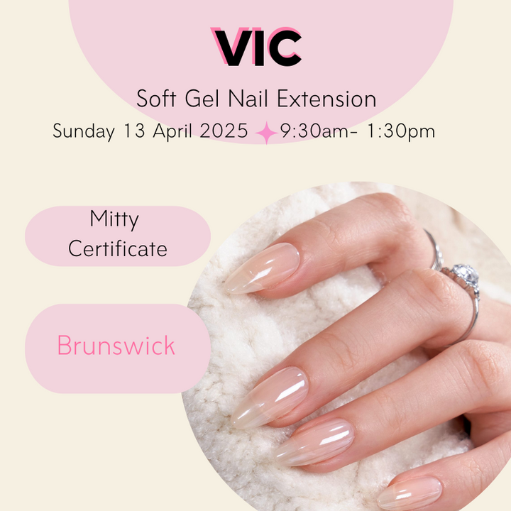 Soft Gel Nail Extension Mastery- 13 April 2025