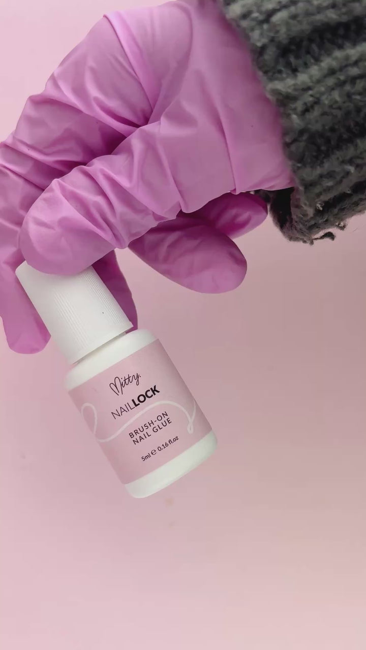 Naillock Brush-On Nail Glue