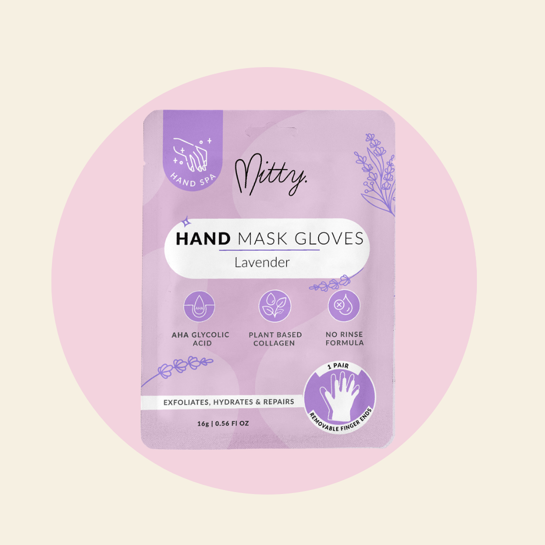 vegan hand care mask