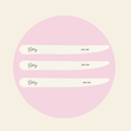Slim precision file 180 grit - 3 pack