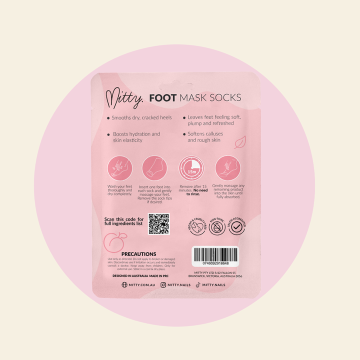 salon foot mask