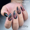 How to use cat eye gel polishes to create amazing designs