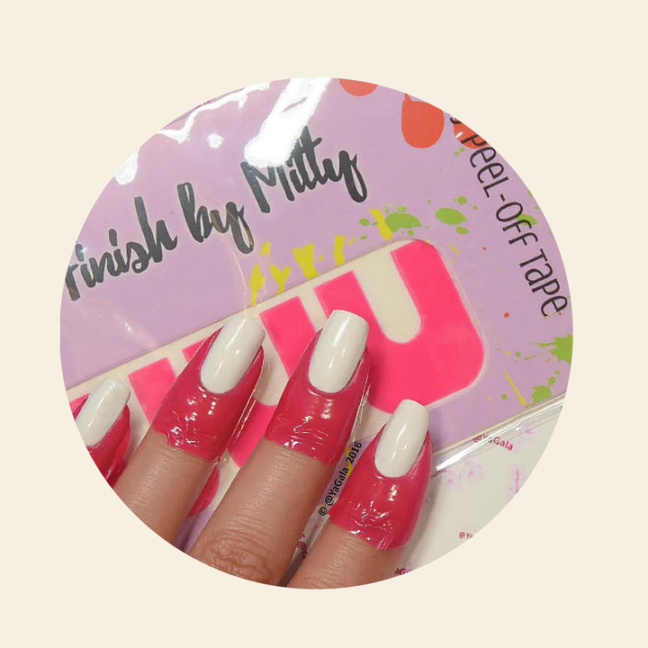 Flawless Finish Peel Off Mani Tape - Pink