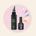 Non-Wipe Velvet Matte Top Coat Jumbo Refill 110ml