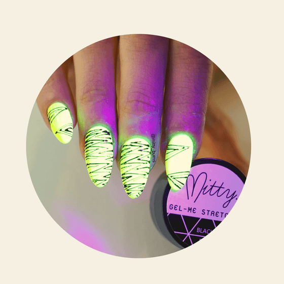 gel nail stickers with uv ligh
