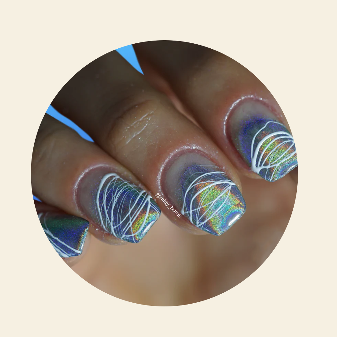 gel nail stickers with uv ligh