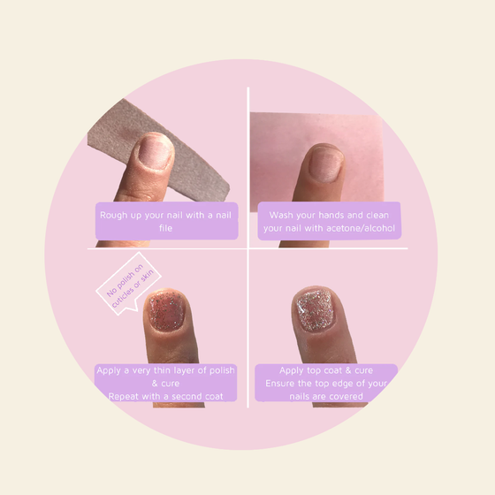 gel polish australia tutorial