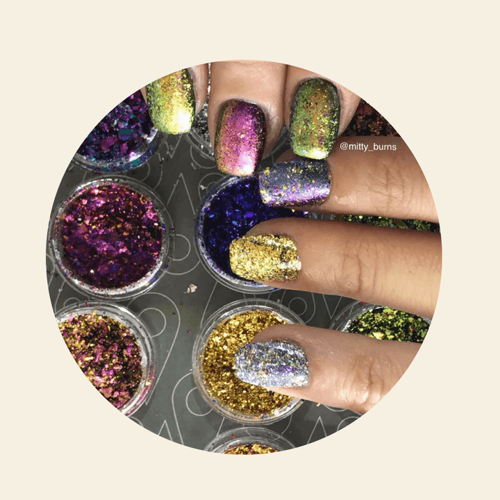 holographic nail powder australia