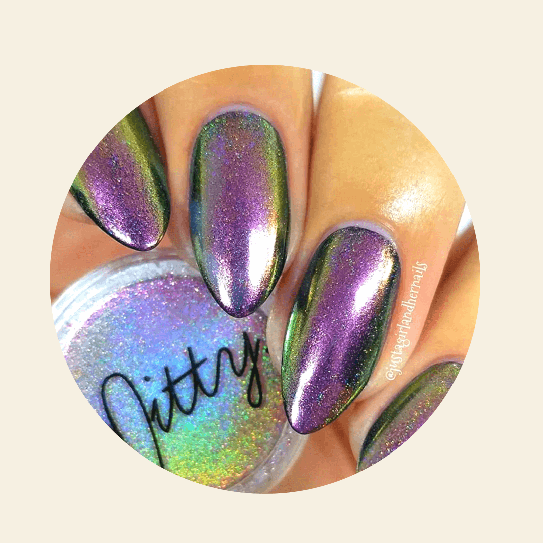 holographic nail powder australia