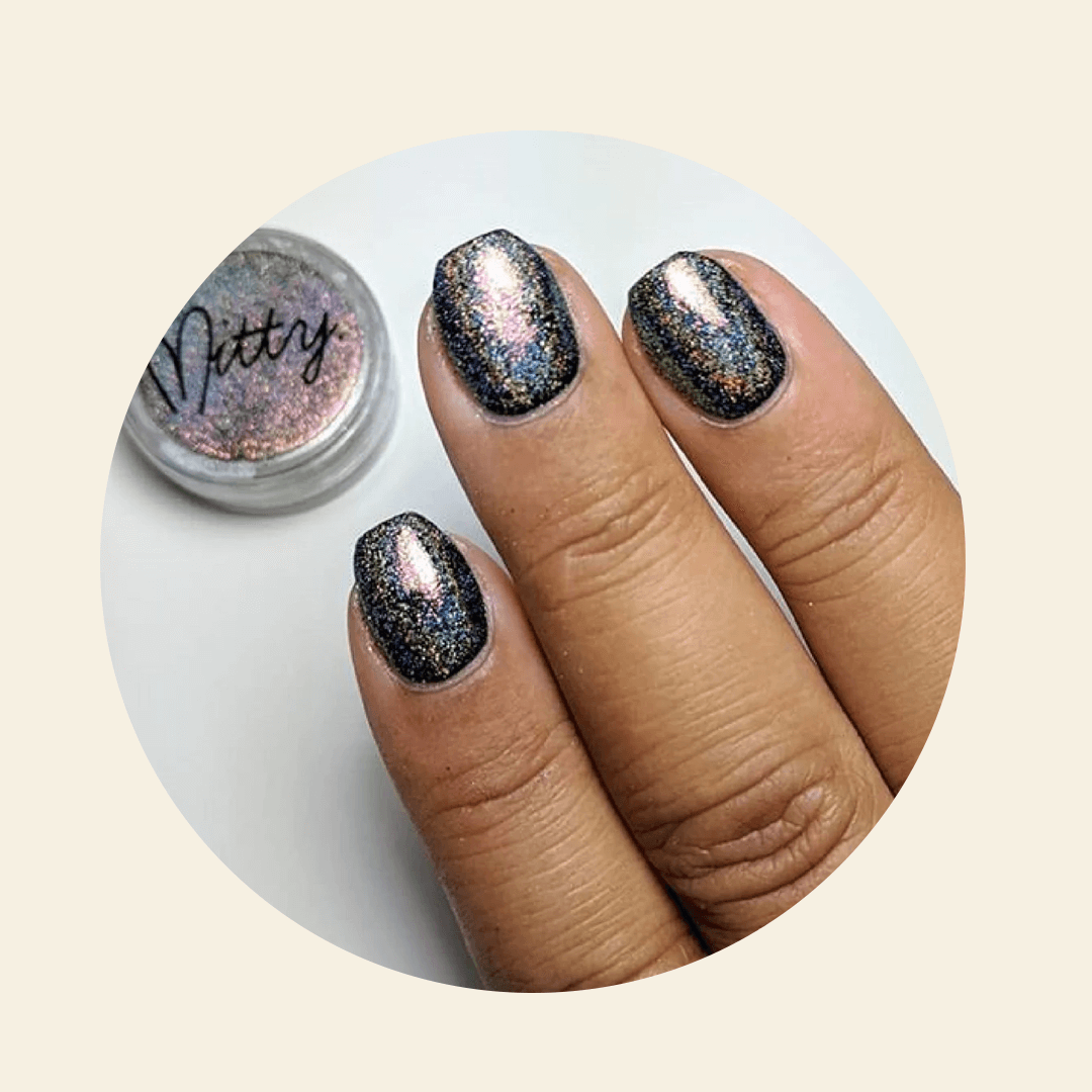 holographic nail powder australia