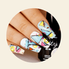 how to use nail foils with gel